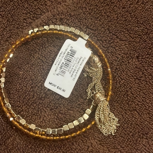 Vera Bradley beaded bracelet NWT - Picture 7 of 7